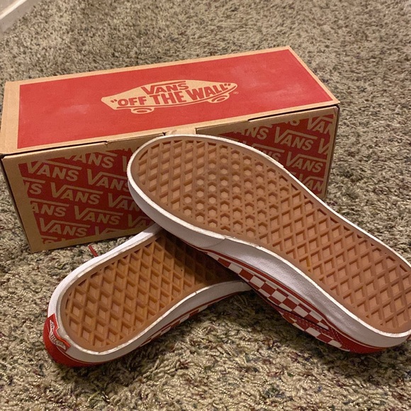 Checkered Chili Pepper Vans - Picture 6 of 8